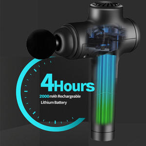 2025 Nueva pistola de masaje potente de tejido profundo con vibración con pantalla Lcd al por mayor de alta calidad/mejor pistola de masaje corporal muscular - Product Image 4