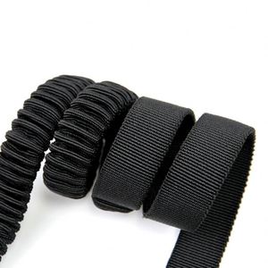 สายรัดยางยืดแบบนุ่มสำหรับสายจูงสุนัข ขายดี สายรัดรองเท้าโพลีเอสเตอร์ อุปกรณ์เสริมรองเท้าแบบยั่งยืน รองเท้ารัดเทปสีแดง - Product Image 4