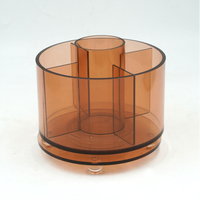 Ensemble d'accessoires de salle de bain écologiques, plateaux de rangement multifonctions à trois niveaux pour hôtel ou usage domestique