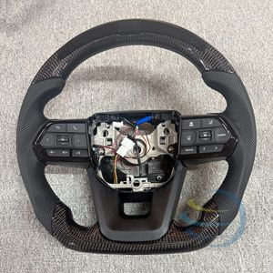 Volante Personalizado de Fibra de Carbono con LED para <span class=keywords><strong>Toyota</strong></span> <span class=keywords><strong>GT86</strong></span> GR86 2012-2016 2023 2025 Camry 2008-2026 Tacoma 3ra Gen Corolla - Product Image 1