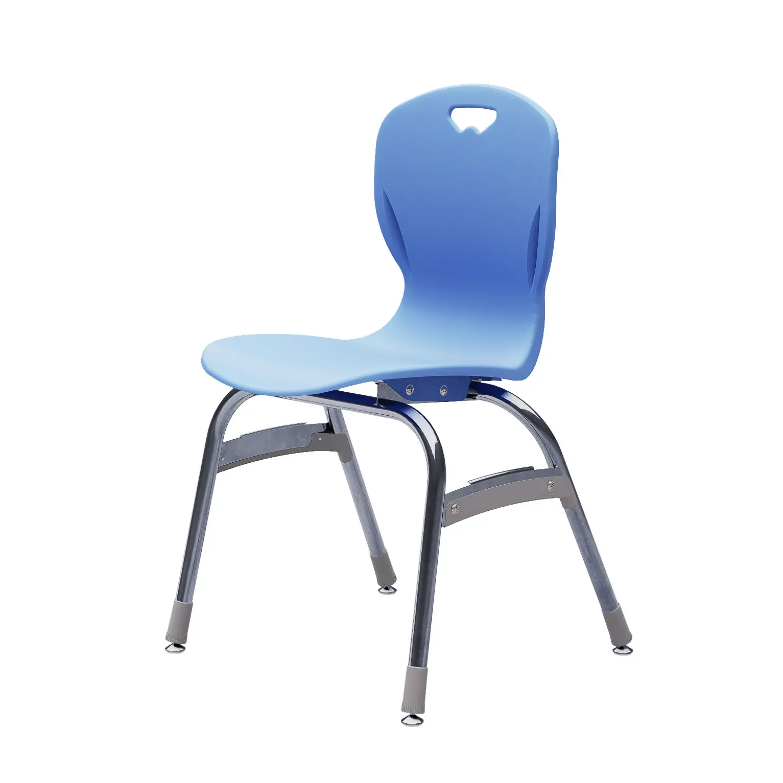 New Modern American Style School Chair Furniture Classroom Plastic Stackable Chairs For Student