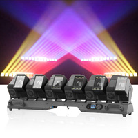 12X60W LED RGBW 4IN1 Beam Moving Head Licht mit Füllicht, Wandfluter, Strobe-Effekt, Frost-Effekt, Linearer Dimmung, DMX512 für DJ, Disco, Bar