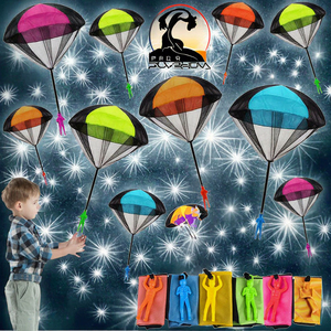 ROXGOCT FT0620-03 Stock <span class=keywords><strong>Jouet</strong></span> parachute en plastique bon marché unisexe <span class=keywords><strong>Jouet</strong></span> de sport volant à lancer en plein air pour enfants de 8 à 13 ans - Product Image 2