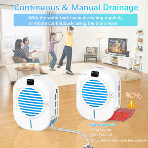 Nuevo Deshumidificador con Pantalla Digital de Humedad, Deshumidificadores Portátiles para el Hogar, Secado, Eficiencia Energética, Ultra Silencioso - Product Image 6