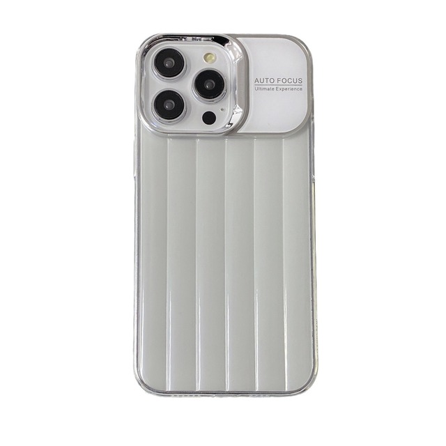 Electroplated Camera Clear Line TPU Transparent Cases for iphone 15 14 13 12 Pro Max