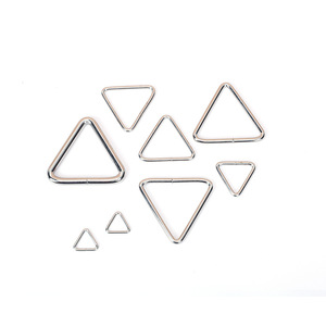 Hebillas Triangulares Metálicas de 2.5x20mm, 3x25mm, 3x38mm, 4x50mm, Duraderas para Bolsos, Ropa y Accesorios de Bricolaje - Product Image 4
