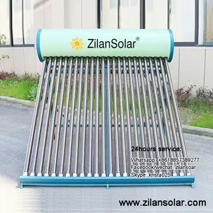 Good quality solar water heater with purple solar vacuum tubes