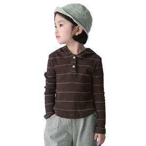 CONTIKIDS FT507 Camisetas y polos para niñas de manga larga con diseño ChocoHoodT Ropa para niños - Product Image 1