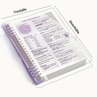 Carnets à couverture souple A5 et B5 personnalisés, avec pochettes détachables, classeurs à feuilles mobiles pour cahiers scolaires, cadeaux