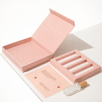 Boîte d'échantillons de parfum personnalisée Lionwrapack, coffret de découverte de parfums de luxe, emballage de coffret cadeau à 5 compartiments