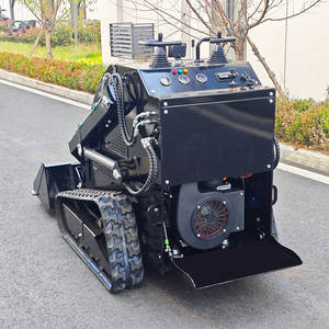 لودر صغير بجنزير مطاطي يعمل بالديزل للتعدين والبناء وتنسيق الحدائق مع توصيل سريع - Product Image 5