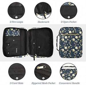 Free Sample BSCI Factory Custom Bible <b>Book</b> <b>Cover</b> Study <b>Book</b> Bag Bible Holder - Product Image 5