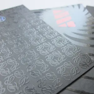 Matte NFC Business Card Programmable Full Black Digital Printing Custom Luxury Cardboard Custom Design Printing Smart Paper Card