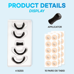 Tiras <span class=keywords><strong>Nasales</strong></span> Magnéticas Anti-Ronquidos, Diseño Innovador, Equipo Anti-Ronquidos, Kit de Expansión Nasal para Reducir los Ronquidos - Product Image 5