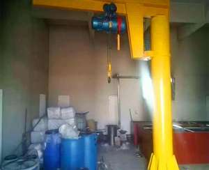 Grue à flèche montée sur colonne personnalisable et efficace pour diverses applications, état neuf, moteur de pompe pour la manutention de matériaux - Product Image 6