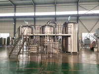 Équipement de brassage automatisé TONSEN, microbrasserie pour vin, capacité 2000L, haute productivité, moteur