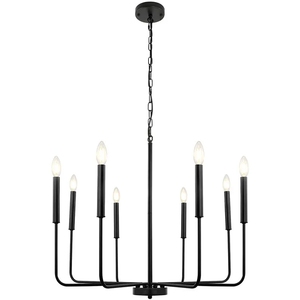 Candelabro de vela LED de estilo americano, lámpara colgante Industrial Retro rústica, lámpara colgante para sala de estar, restaurante, <span class=keywords><strong>tienda</strong></span> de ropa - Product Image 5
