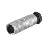 Connecteur d'aviation M16 16mm C09 J09 2/3/4/5/6/7/8/12/16/19/24 broches, prise mâle étanche pour l'aviation