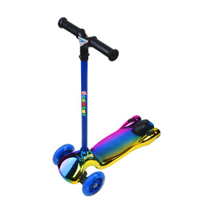 Childrens <b>Spray</b> Scooter 3 Wheel PU Wheels Light Sound Electric Height Adjustable For 1-12 Years Kids - Product Image 2