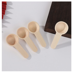 Cuchara Medidora de 5g Personalizada de Fábrica, Precio Razonable, Cuchara Pequeña Desechable de Madera para Helado, Miel, Café - Product Image 3