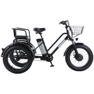Youzuo 3 ruote Cargo elettrico triciclo 3 ruote Cargo <span class=keywords><strong>bici</strong></span> <span class=keywords><strong>elettrica</strong></span> <span class=keywords><strong>con</strong></span> cestello posteriore - Product Image 3