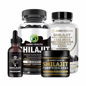 Caramelle Gommose di Shilajit Nero dell'Himalaya, Integratore Energetico per Uomini e Donne, con Ashwagandha - Product Image 3