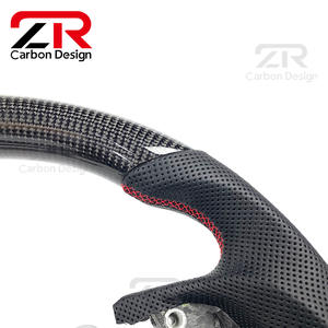 <span class=keywords><strong>พวงมาลัย</strong></span>รถแข่งแบบสปอร์ต คาร์บอนไฟเบอร์แท้ หุ้มหนังแท้ สำหรับ <span class=keywords><strong>Isuzu</strong></span> <span class=keywords><strong>D</strong></span>-<span class=keywords><strong>Max</strong></span> ปี 2017 2018 2019 - Product Image 4