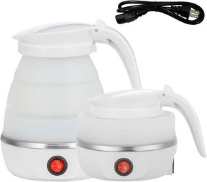 Electric Silicone <b>Kettle</b> Cordless Computer-Controlled Compression Leak Proof Travel Portable Foldable 0.6L Small Household - Product Image 3