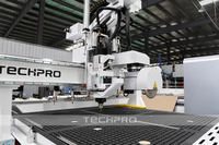 Router CNC Techpro 1300x2500mm con Husillo ATC para Trabajos en Madera