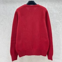Pull tricoté ample et décontracté pour femme, anti-plis, taille XS, motif lettres personnalisé, manches longues, respirant, hauts d'hiver, vente chaude