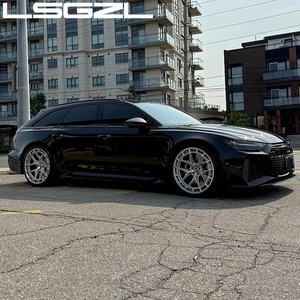LSGZL Roue forgée personnalisée polie 18 19 20 21 22 24 26 pouces Roue multi-rayons 5x114.3 5x112 5x120 5x130 pour Audi Rs6 - Product Image 3