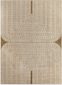 Alfombra de pasillo de Hotel de lujo, hecha a mano, de <span class=keywords><strong>lana</strong></span>, <span class=keywords><strong>dos</strong></span> sofás, fabricación de fábrica China, nuevo diseño - Product Image 3