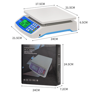 Hot Sale 40kg Customizable Plastic Digital <strong>Price</strong> Computing <strong>Scale</strong> OEM Fruit Electric <strong>Scale</strong> CE ROHS Certified High Accuracy - Product Image 3