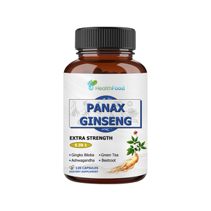 Cápsulas de Panax Ginseng con Té Verde de Fábrica OEM ODM Directas, Apoyo a la Función Cognitiva, Apoyo a la Salud del Corazón - Product Image 1