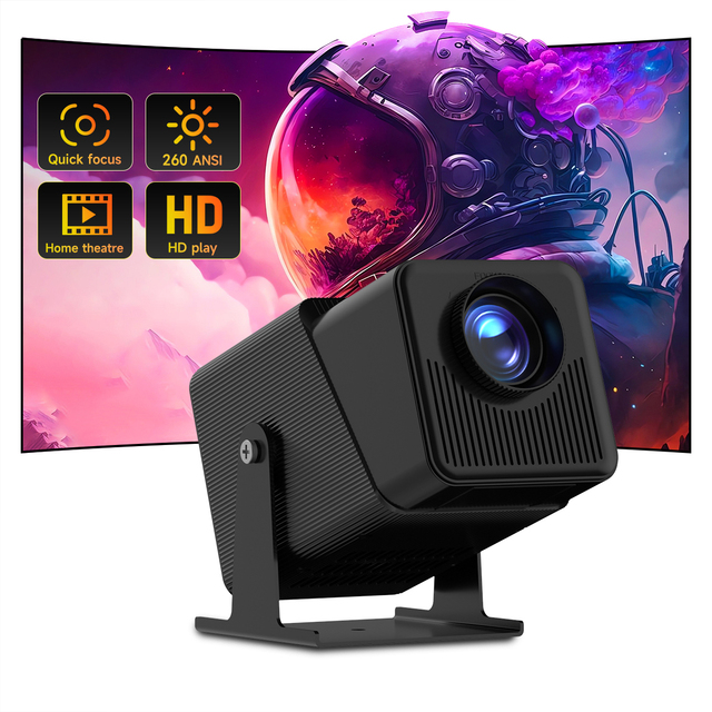 Outdoor Projectors Home Theater Mobile Phone Video Game 4K Proyector Full Hd LED Smart Android 11 WIFI Portable Mini Projector