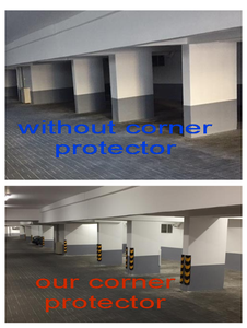 Protecteur de mur de <span class=keywords><strong>garage</strong></span> en caoutchouc, 3 pièces, protège-coins mur - Product Image 6