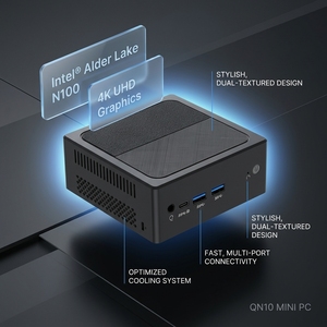<span class=keywords><strong>Mini</strong></span> PC con CPU Alder Lake N100, NUC1* DDR4 3200Mhz, SSD M.2 2280, 2*USB 3.0, 2*USB 2.0, WiFi5, WiFi6, Windows, Linux, Ventola Silenziosa - Product Image 2