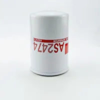 Filtre séparateur air-huile authentique pour moteur diesel As2474, connecteur 222, filtre moyen pour camion, excavatrice, pièces lourdes
