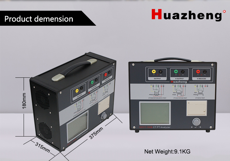 Huazheng Nhà Cung Cấp Điện Trung Quốc Thiết Bị Kiểm Tra Biến Áp Dòng Điện Máy Phân Tích Thông Số Ct Pt Tần Số Công Suất