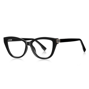 Modèle 2276 Montures de lunettes œil de chat pour femme Monture de lunettes tendance pour <span class=keywords><strong>myopie</strong></span> Monture optique Stock prêt Optik Lunettes décoratives - Product Image 5