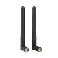 Antenne directionnelle omnidirectionnelle externe pliable petite 2,4 G 4 G 433 MHz WiFi pour connecteur femelle/mâle