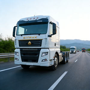 <span class=keywords><strong>Camion</strong></span> à benne basculante d'occasion SITRAK G7 6x4 Euro 6 Diesel Weichai, tête de <span class=keywords><strong>tracteur</strong></span>, boîte manuelle, pont à ressorts en acier, conduite à droite, double cabine - Product Image 1