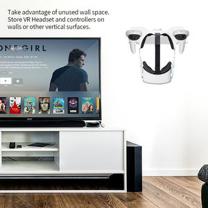 Soporte de montaje en pared para <span class=keywords><strong>gafas</strong></span>, soporte de gancho de almacenamiento para mandos de <span class=keywords><strong>juegos</strong></span> <span class=keywords><strong>Oculus</strong></span> <span class=keywords><strong>Quest</strong></span> <span class=keywords><strong>2</strong></span>, OC001 VR - Product Image 4