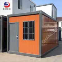 Maison préfabriquée à construction rapide, structure modulaire, maison préfabriquée en conteneur, camping, mini-maison en conteneur détachable, petit bureau à domicile