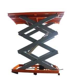 Tùy chỉnh thủy lực văn phòng phẩm Scissor Lift nền tảng tải <span class=keywords><strong>Dock</strong></span> 5 tấn x-lift bảng với phần mở rộng đoạn đường nối - Product Image 4