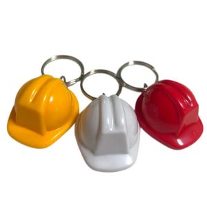 Llavero de Casco de Seguridad Mini de Plástico de Alta Densidad, Ligero, con Temática de Ingeniería, para Regalos en Ferias Comerciales de Construcción - Product Image 1