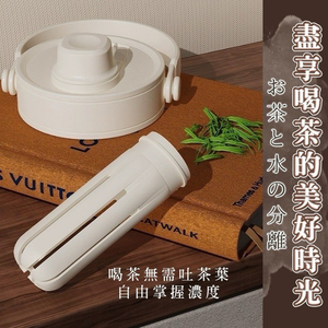 Good Quality Travel Companion Ceramic Insulated <b>Mug</b> Ice Tumbler with <b>Tea</b> Chamber - Product Image 6