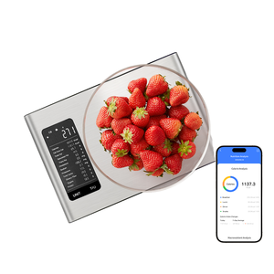 Báscula de cocina inteligente de acero inoxidable, electrónica, para alimentos, con aplicación Bluetooth, muy vendida. - Product Image 1