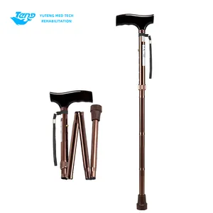 Wholesale High Quality Medical Walking Stick Adjustable Folding Crutches Aluminium Walking Cane