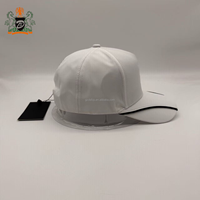 Topi Baseball Snapback 5 Panel Sporty Grosir, Bahan Satin Kasual, Pinggiran Melengkung, Bernapas, Unisex Dewasa, Empat Musim, 3D
